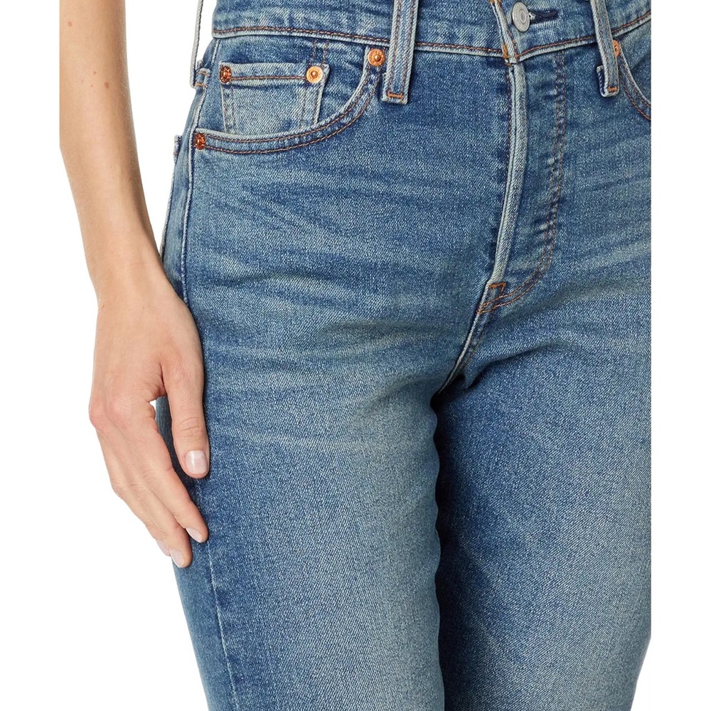 Levi's High Rise Wedgie Straight Jeans 28 - Picture 4 of 4